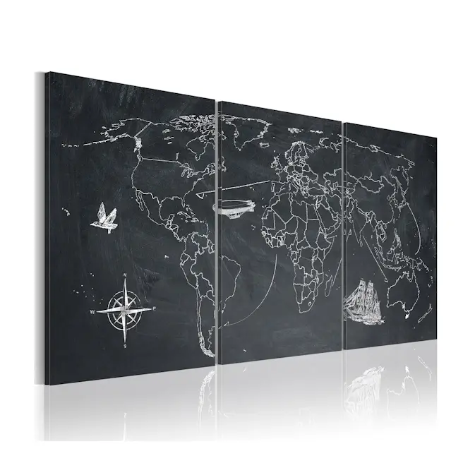 Tavla Arkiio Efter Fotspår Columbus