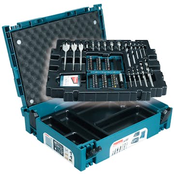 Borr- och bitssatss Makita B-43044 66 delar