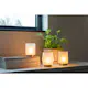 LED-ljuslykta Gnosjö Konstsmide No.3 10x11 cm USB-C