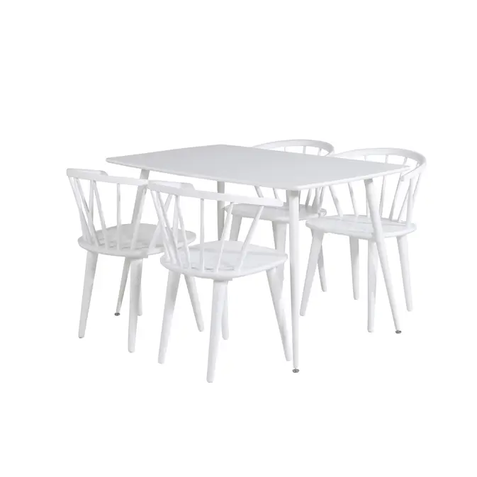 Matgrupp Venture Home Pobbie med 4 Brum Stolar