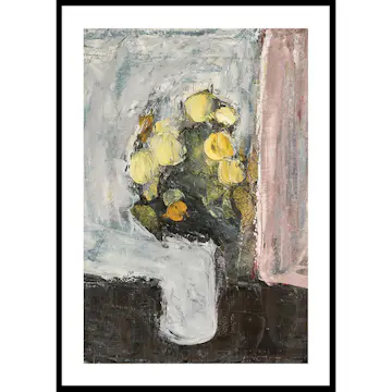 Poster Gallerix Opstilling Med Gule Blomster By Immanuel Ibsen