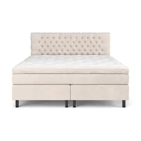 Kontinentalsäng Drömvik Celine med Sänggavel 210x210