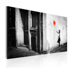 Tavla Arkiio Girl With Balloon Banksy 60x40