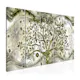 Tavla Arkiio Tree and Waves Green 5 delar