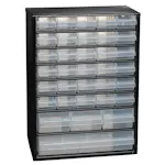 Sortimentskåp C9-34 Svart Raaco