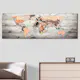 Tavla Arkiio World Maps Wooden Travels