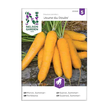 Frö Gul Sommarmorot Nelson Garden Jaune du Doubs