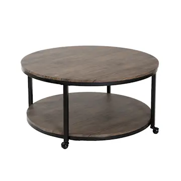 Soffbord Stenexpo Wellington Runt Vardagsrumsbord i Naturfärg