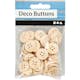 Träknappar Creativ Company Dia. 18 mm 4 Hål 40 St/1 Förp