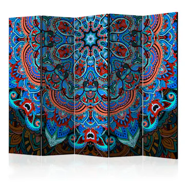 Rumsavdelare Skärmvägg Arkiio Blue Fantasy II 225x172 cm