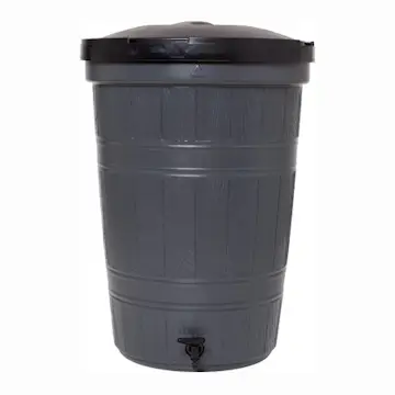 Regntunna Greenline 200 l grå