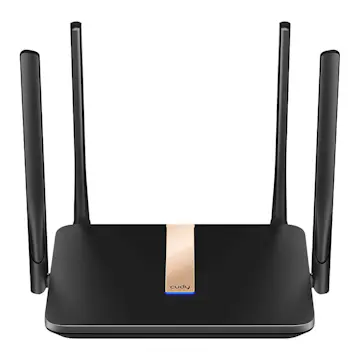 4G Router CUDY LT500D Cat 4 AC1200 - Snabb Wi-Fi för Hem och Fjärrarbete