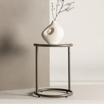 Sidobord Venture Home Stavanger Ø35 cm Glas