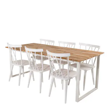 Matgrupp Venture Home Cornelia med 6 Marie Stolar