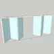 Vikparti Allvy Sunroom s75 3-Glas 6-Delad