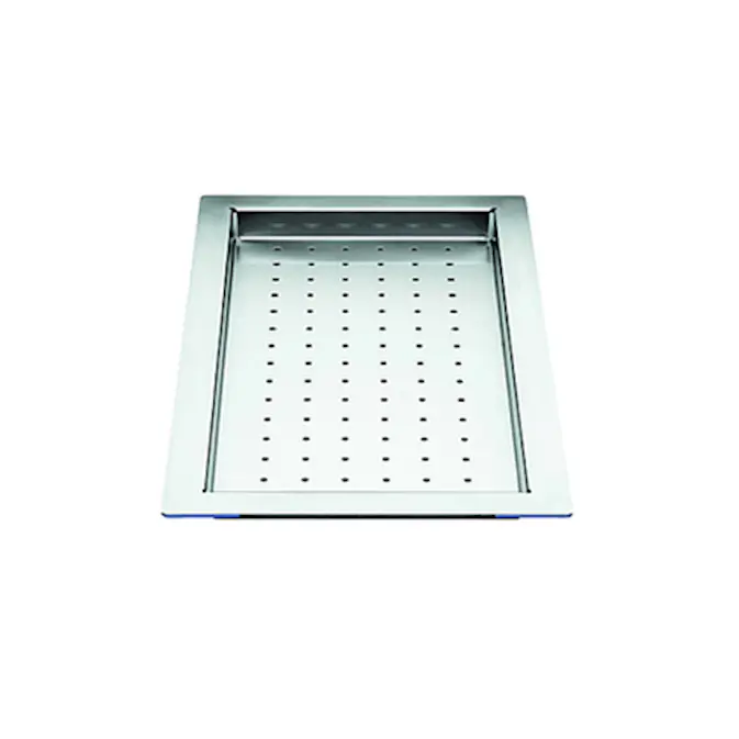 Sköljplan Blanco Rostfritt stål 420 x 240 mm