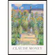 Poster Gallerix The Artists Garden 1881 By Claude Monet
