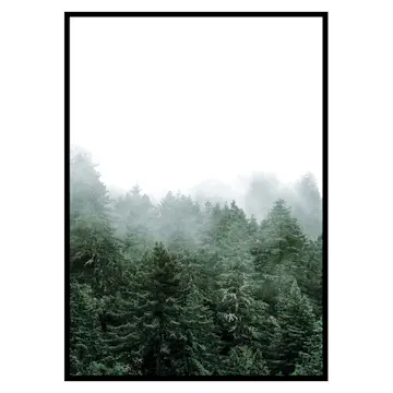 Poster Gallerix Misty Forest