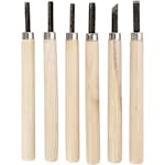 Täljset Creativ Company Wood 6 st