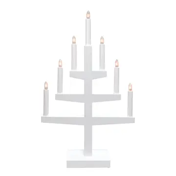 Ljusstake Star Trading Trapp 7-armad Adventsljusstake