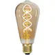 LED-lampa Star Trading E27 ST64 Decoled Spiral Amber Dimbar 3,2W