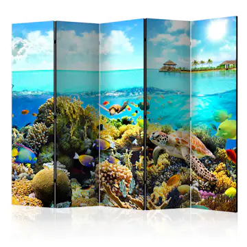 Rumsavdelare Skärmvägg Arkiio Heavenly Maldive II 225x172 cm