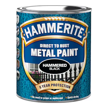 Rostskyddsfärg Hammerite Hammarlack Svart 250ml