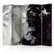 Rumsavdelare Skärmvägg Arkiio Black and White Faces II 225x172 cm