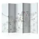 Rumsavdelare Skärmvägg Arkiio White Flowers II 225x172 cm