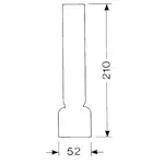 Lampglas Den Haan Dhr 14 X 210 Mm