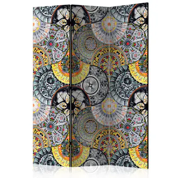 Rumsavdelare Skärmvägg Arkiio Painted Exoticism 135x172 cm