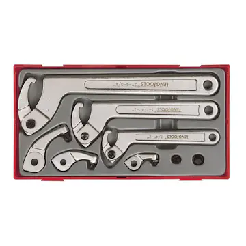 Haknyckelsats 8 delar Teng Tools TTHP08