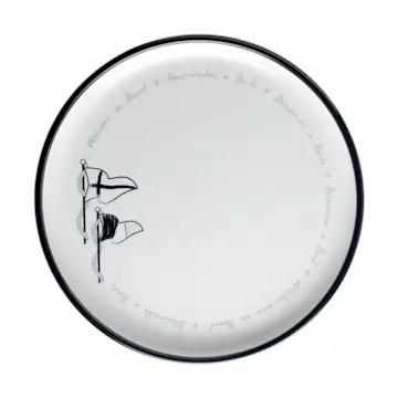 Tallrik Marine Business Ø25 cm 6 st