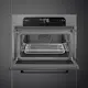 Kombiugn Smeg SO4202M1S med Varmluft och Mikrovågsfunktion Silver 45 cm