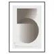 Poster Gallerix Graphical Number 5