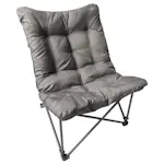 Campingstol Smart Living Grey Lounge Chair
