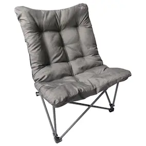 Campingstol Smart Living Grey Lounge Chair