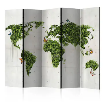 Rumsavdelare Skärmvägg Arkiio The Butterfly Garden II 225x172 cm