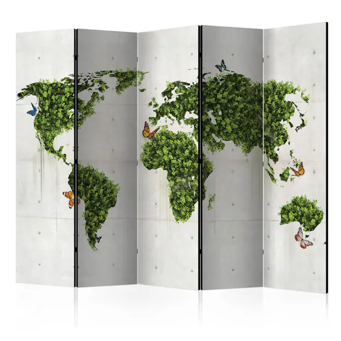 Rumsavdelare Skärmvägg Arkiio The Butterfly Garden II 225x172 cm