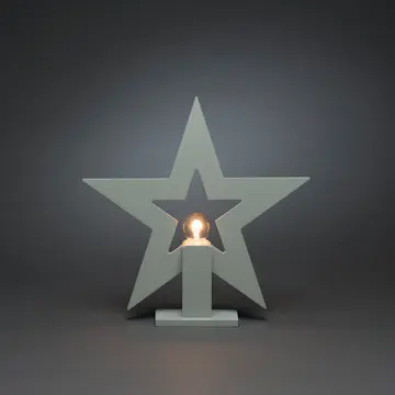 Adventsstjärna Gnosjö Konstsmide Stående Trä E14