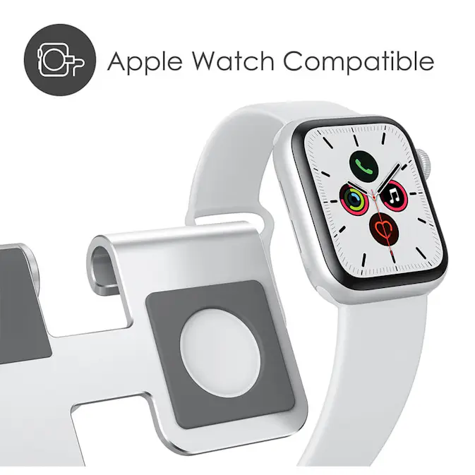 Restore Desire2 Pro Laddningsställ för Apple Watch Silver
