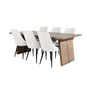 Matgrupp Venture Home Lotus med 6 Laura Stolar