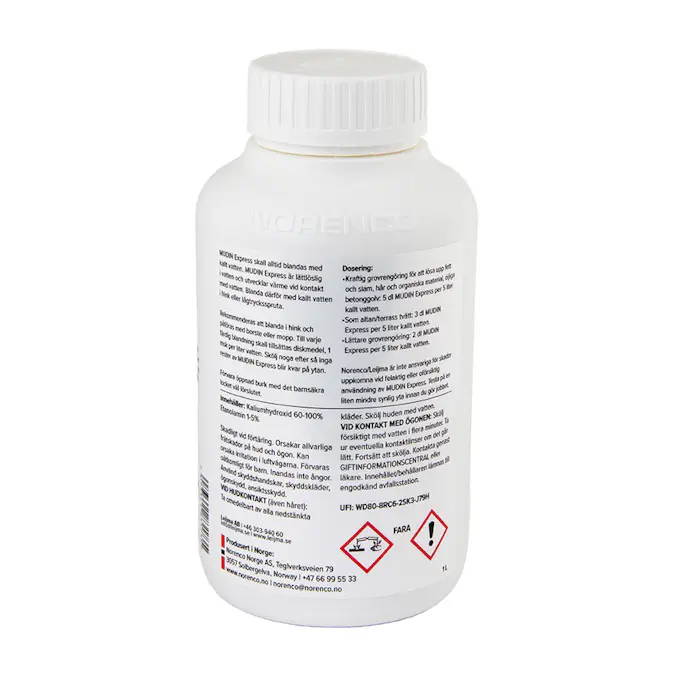 Fettlösare Norenco MUDIN Express 1 L