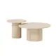 Soffbord Venture Home Härön Set Ø80 cm & Ø50 cm
