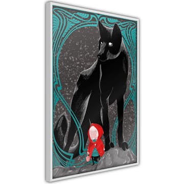 Poster Artgeist Affisch Red Riding Hood