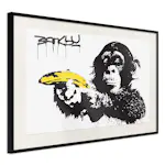 Poster Artgeist Affisch Banana Gun