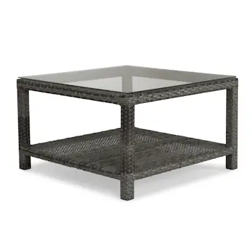 Utebord Comfort Garden Bahamas med Hylla 75x75 cm Utomhus