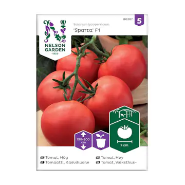 Frö Tomat Nelson Garden Sparta F1 Hög