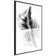 Poster Artgeist Affisch Black And White Palm
