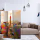 Rumsavdelare Skärmvägg Arkiio Colors Of New York City III 135x172 cm